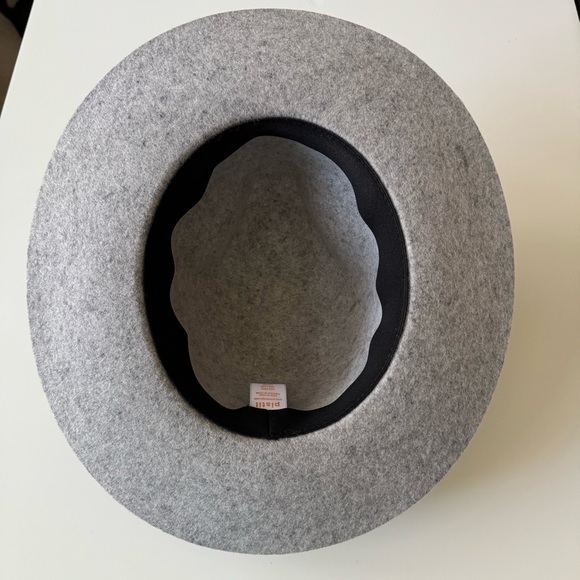 Pistil Soho Wide Brim Wool Fedora Hat with leather band main image 7